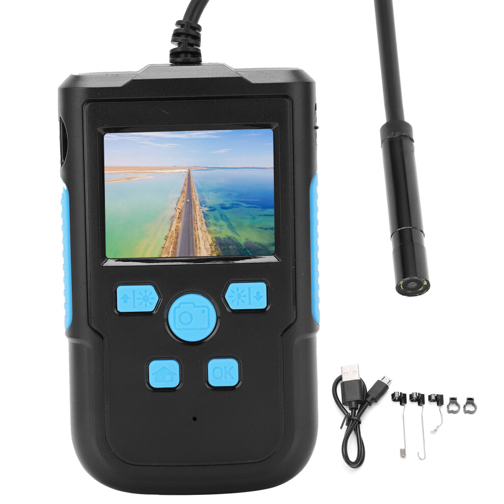 (2M/6.6Ft) 2Mp Portable Industrial Endoscope 2.4In Hd 8Mm Lens 2M/6.6Ft 604725147370