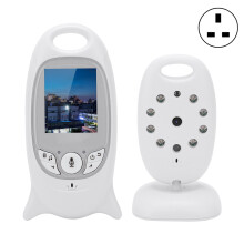(UK Plug) 2.4in Wireless Baby Monitor 2-Way Talk Infrared Night View UK Plug