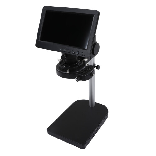 (UK Plug) 7in 26MP Industrial Microscope Camera 150X C Mount LED EU Plug 2