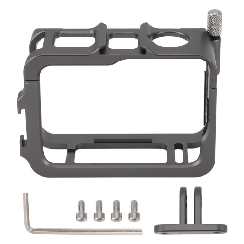 Aluminum Alloy Camera Cage Shockproof Frame with Cold Shoe for Ace Pro