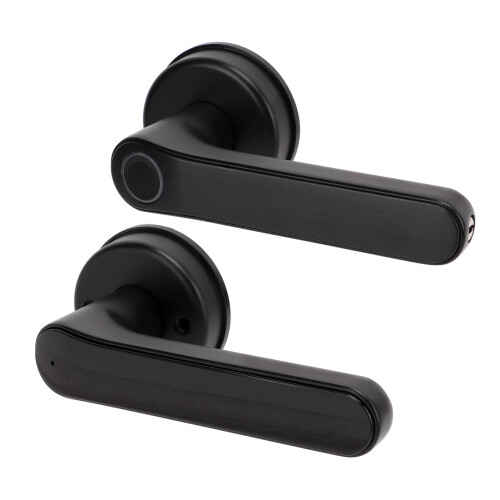 Smart Handle Lock Fingerprint Password Key Lock 2