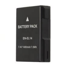 EN-EL14 1480mAh 7.4V Battery for Nikon D3100 D5100 P7000 P710