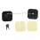 Square Black ABS Refrigerator Closet Lock Child Safety 1
