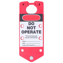 Sicherungsschloss mit Hasp tragbar wiederholbar Tagout
