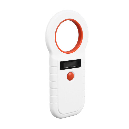 White Animal Tag Reader Accurate Rugged Chip ID Scanner for Pet Dog 2