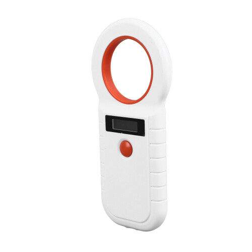 White Animal Tag Reader Accurate Rugged Chip ID Scanner for Pet Dog 1