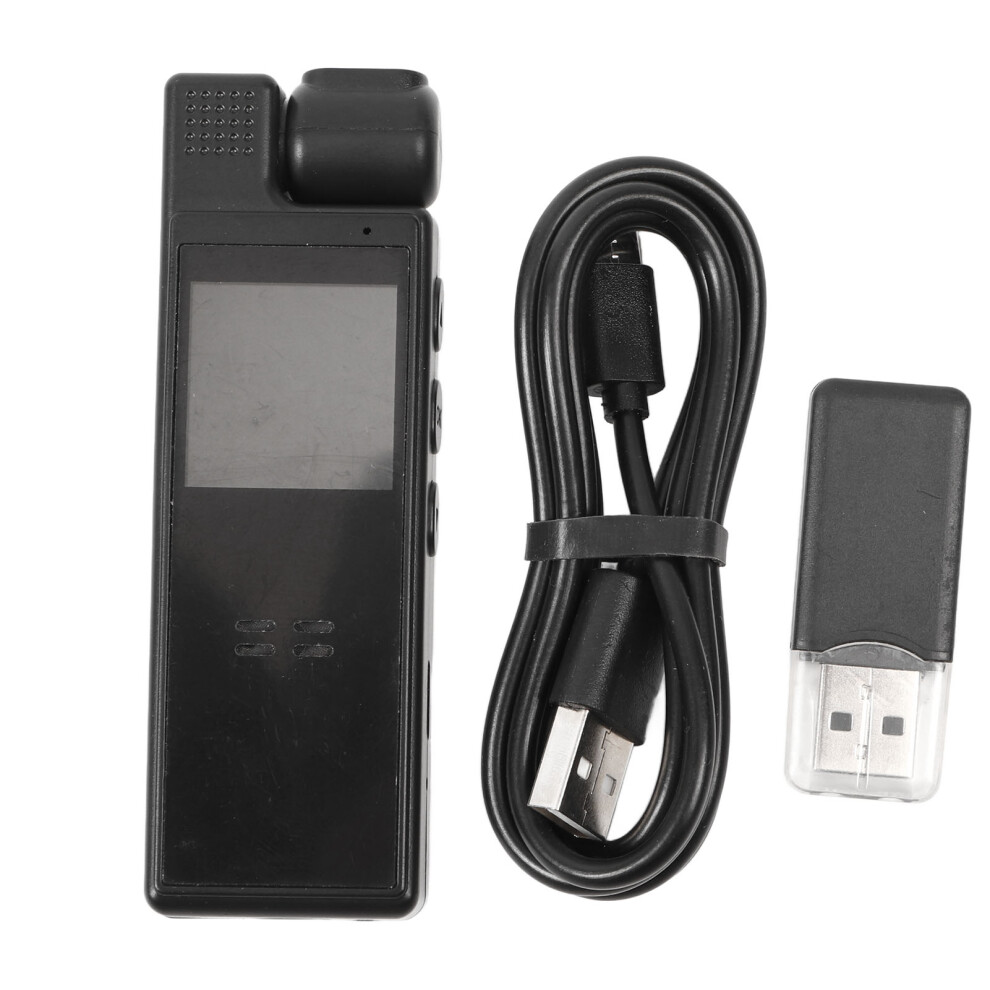 Body Mounted Camera 1080P 128G Card Portable Mini Camcorder 604725126290