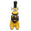 (Yellow) Kids Microscope Kit 200X-1200X Portable Science Lab Yellow 3