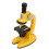 (Yellow) Kids Microscope Kit 200X-1200X Portable Science Lab Yellow 5