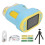 (Blue) Handheld Mini Microscope 2 Inch Screen 1080P 1000X Rechargeable 1