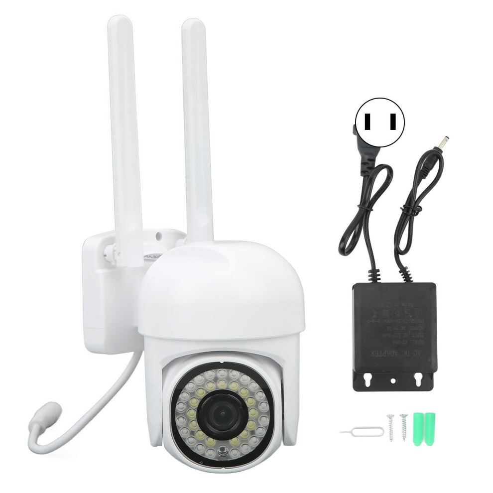 (Us Plug) 2Mp Ptz Smart Camera 1080P Ip66 Waterproof 5G 2.4G Wifi Night Vision 604725133816