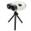 (White) Handheld Mini Microscope 2 Inch Screen 1080P 1000X Rechargeable 5