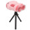 (Pink) Handheld Mini Microscope 2 Inch Screen 1080P 1000X Rechargeable 5
