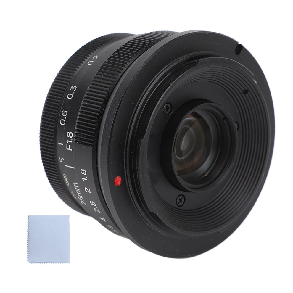 25Mm F1.8 Aps C Portrait Lens Manual Focus For Fujifilm X Mount Black 643505091267