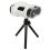 (White) Handheld Mini Microscope 2 Inch Screen 1080P 1000X Rechargeable 4