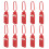 10PCS Safety Lockout Hasp 6-Hole Insulating Nylon 5