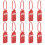 10PCS Safety Lockout Hasp 6-Hole Insulating Nylon 4