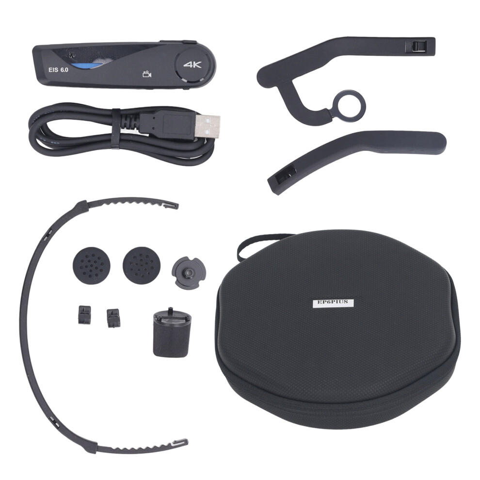 Ep6 Plus 4K Head Mounted Camera 30Fps Vlog Wifi Anti Shake 643505091793