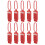 10PCS Safety Lockout Hasp 6-Hole Insulating Nylon 2