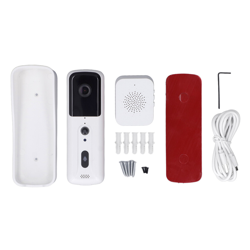 Wireless Video Doorbell 1080P Hd Wide Angle Night Vision Pir 643505092080