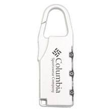 (Silver White) 3-Stellen-Kombinationsschloss Zinklegierung Silber Weiß