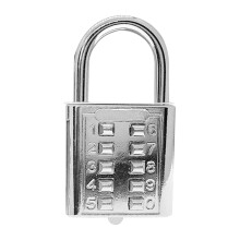 (Silver) 3-Stellen-Zinklegierungsschloss für Koffer Schrank Silber