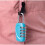 (Sky Blue) 4 Digit Combination Padlock Zinc Alloy Silver 4