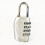 (Silver) 4 Digit Combination Padlock Zinc Alloy Silver 2