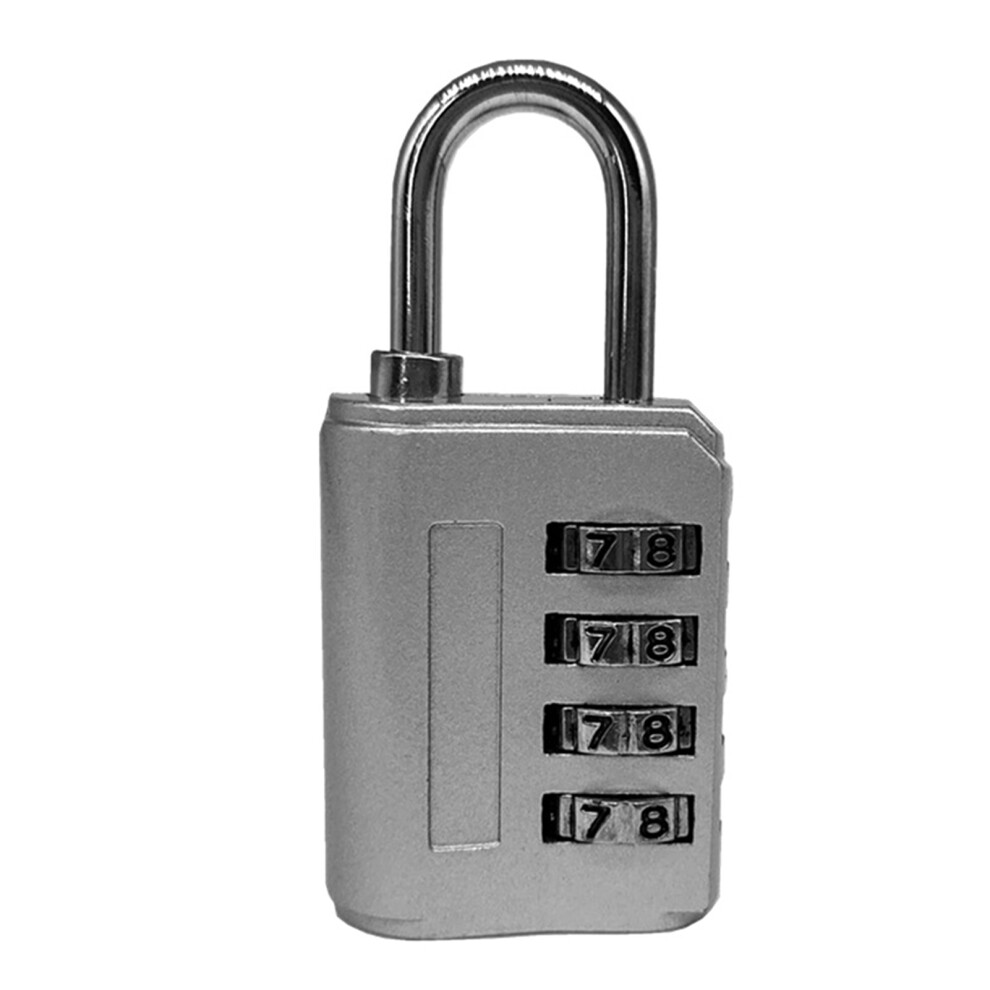 (Silver White) 4 Digit Waterproof Combination Lock Bright Colors Sky Blue-image-OPC-PMK5689-NEW