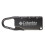 (Black) 3 Digit Combination Padlock Zinc Alloy Silver White 2