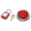 Safety Cable Lock 1.8m High Temp Resistant Anticorrosion Adjustable 1