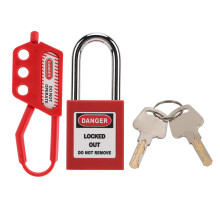 (Hasp Lock+ Padlock) Sicherheits-Verschlussniet 3-Loch Nylon für Chemie/Kohle