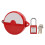 Hose Bib Lock Plastic ABS Safety Handwheel Red Tool 3