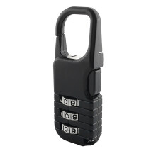 Zinc Alloy 3-Digit Combination Padlock for Medium Suitcase