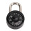 Dial Combination Lock Waterproof Hardened Steel Padlock for Gym 1