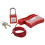 Adjustable Cable Lock 38mm Padlock Gate Valve Cabinet 5