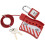 Adjustable Cable Lock 38mm Padlock Gate Valve Cabinet 3