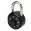 Dial Combination Lock Waterproof Hardened Steel Padlock for Gym 2