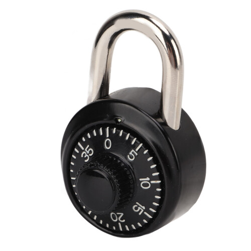 Dial Combination Lock Waterproof Hardened Steel Padlock for Gym 1