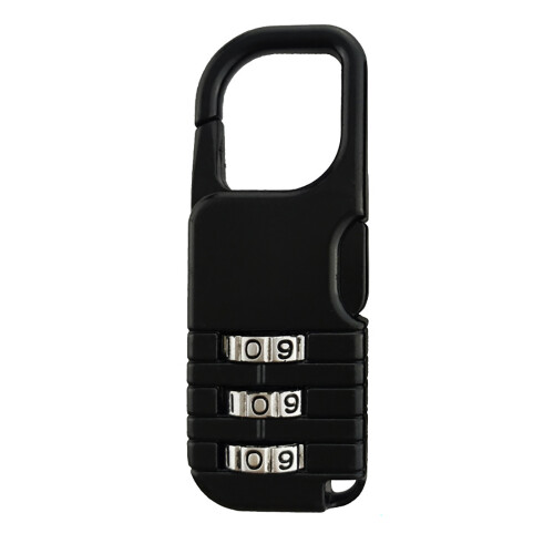 Zinc Alloy 3-Digit Combination Padlock for Medium Suitcase 1