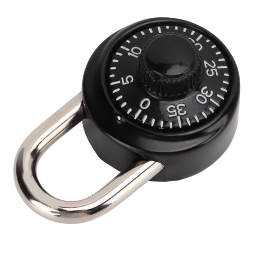 Dial Combination Lock Waterproof Hardened Steel Padlock for Gym 2