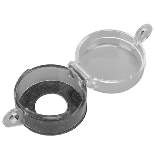 22mm Emergency Button Switch Cover Dust Protector 38mm Padlock 2