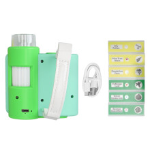 (Vert) Kids Microscope 2in Screen 1000X LED 1080P Photo Video