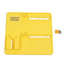 Wandmontierte Absperrstation, Kunststoff, Lock-Management