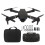 (Black) RC Drone 4K Dual Camera Quadcopter Wifi Foldable Obstacle Avoidance 1
