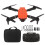 (Orange) RC Drone 4K Dual Camera Quadcopter Wifi Foldable Obstacle Avoidance 1