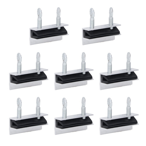 8X Schiebefenster-Verschluss Aluminium Heavy Duty Sicherheitsstopper
