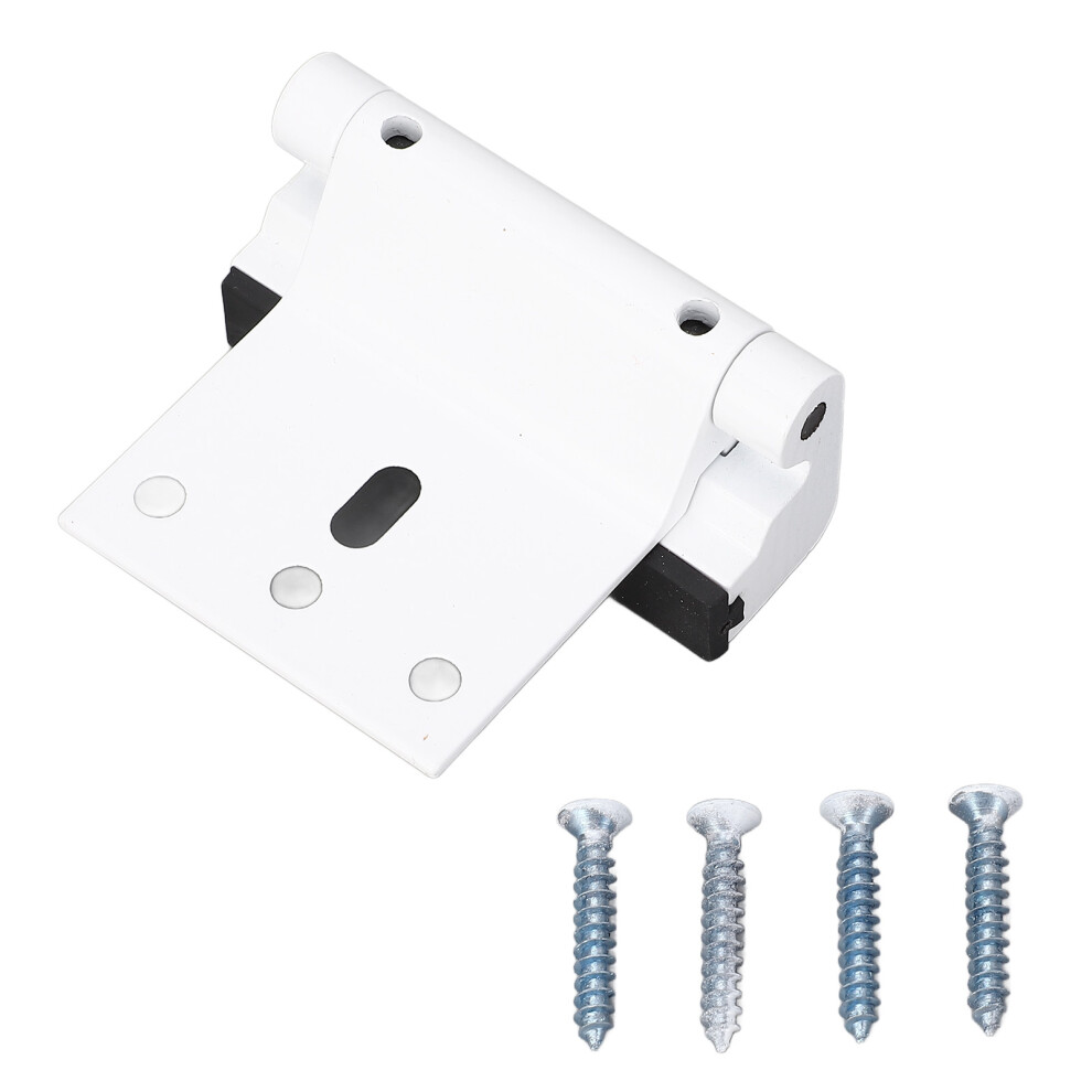 (White) Home Security Door Lock 800Lbs Aluminum Alloy Childproof White 604725091604