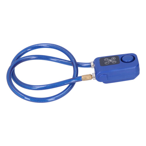 (Blue) Alarm Lock Password Remote Control 4 Digit 110dB IP55 Waterproof 1