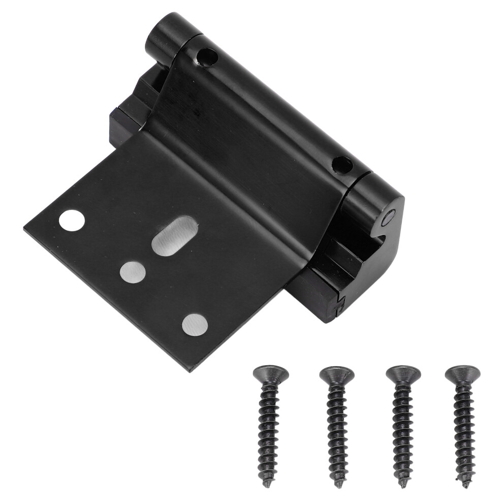 (Black) Home Security Door Lock 800Lbs Aluminum Alloy Childproof White 604725091635